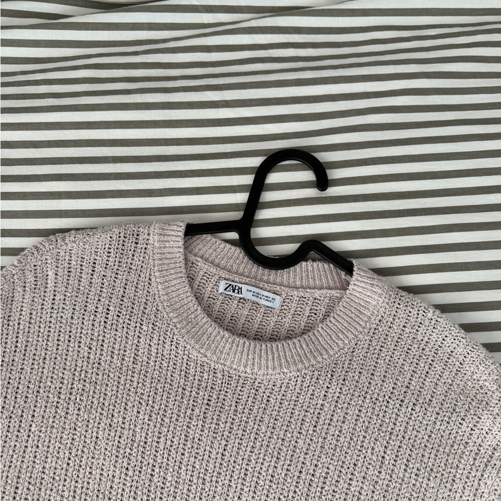 Zara Gray Short Sleeve Tee